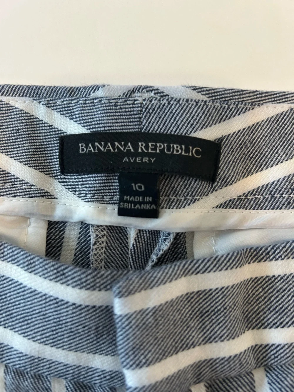Banana Republic Avery Crop Pants Size 10